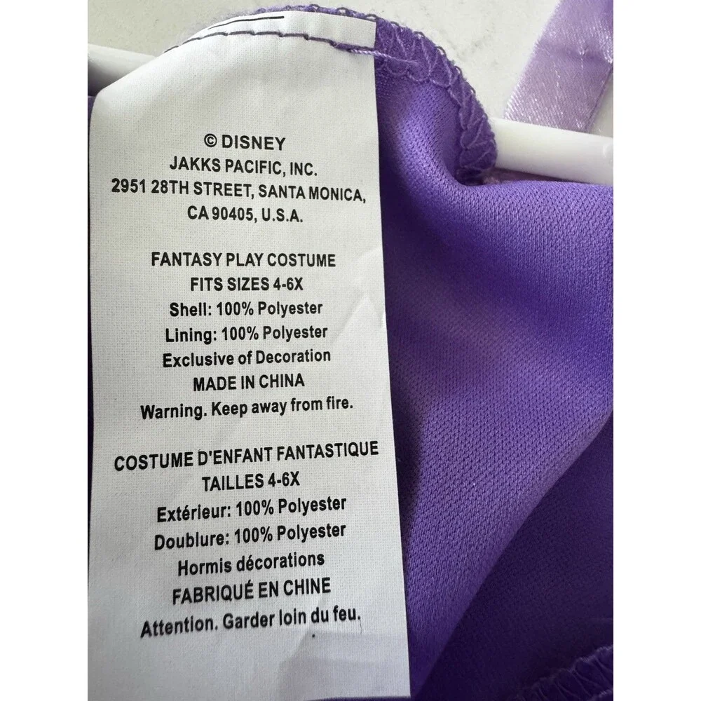 Disney Princess Ariel Little Mermaid Dress / Princess  Costume size 4-6 - Picture 5 of 6